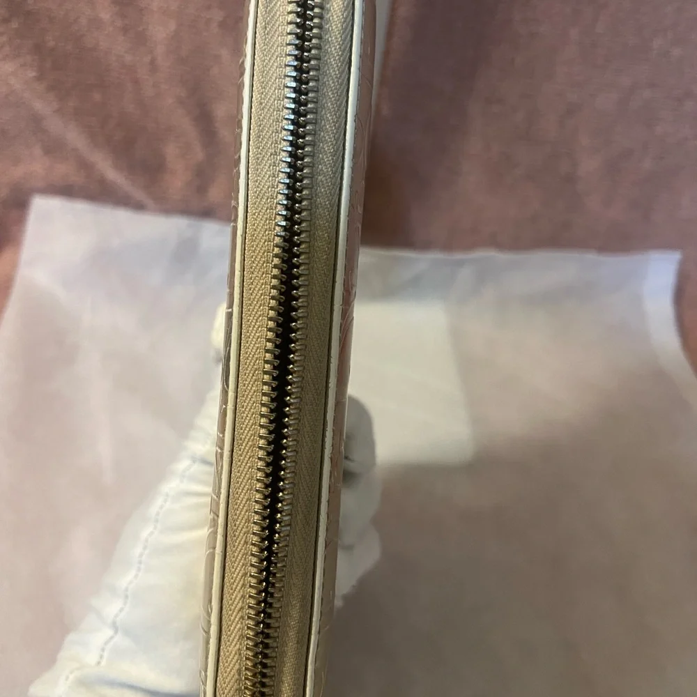 Dior Metallic Gold Women's Wallet